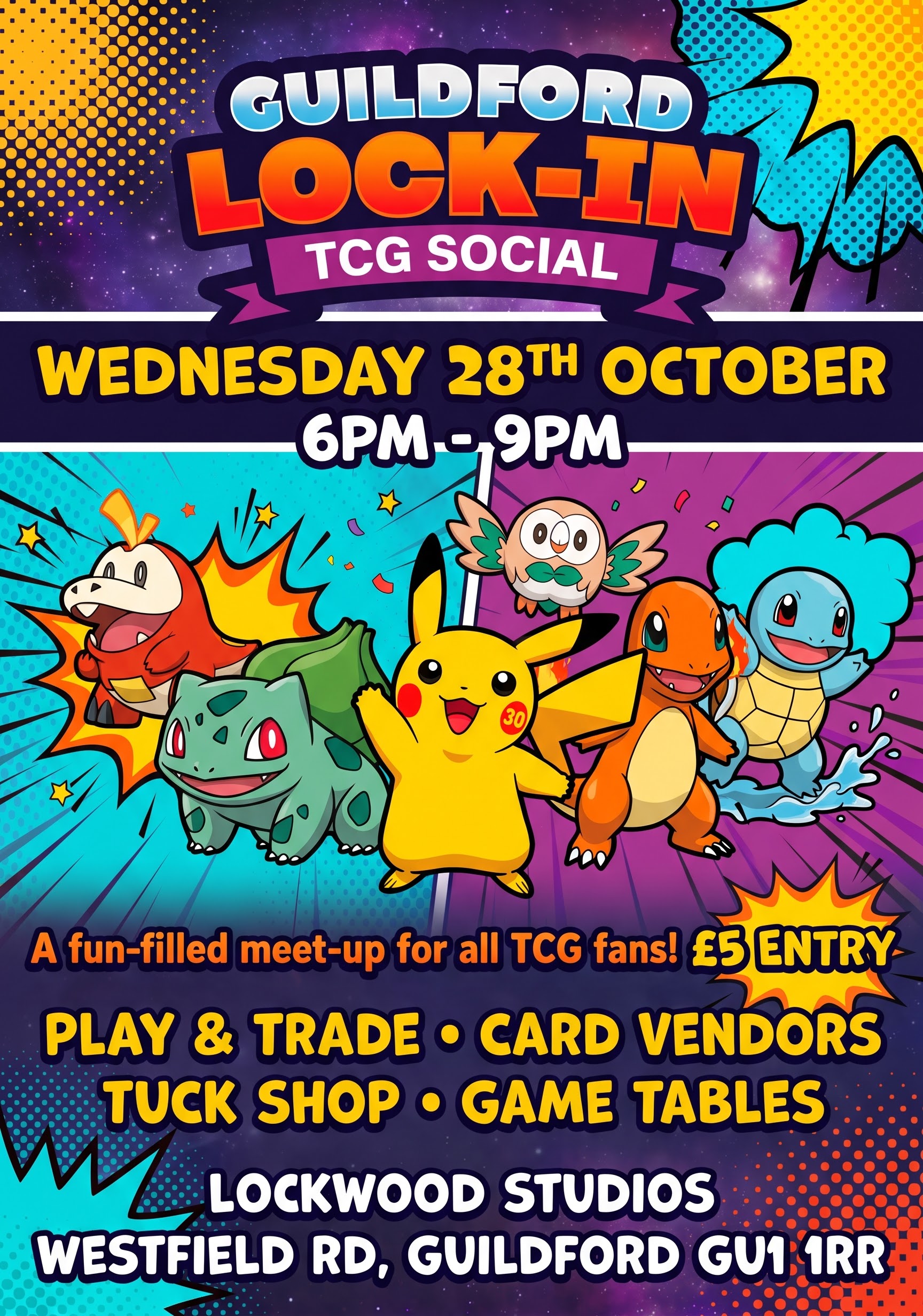 Guildford Lock-In TCG Social